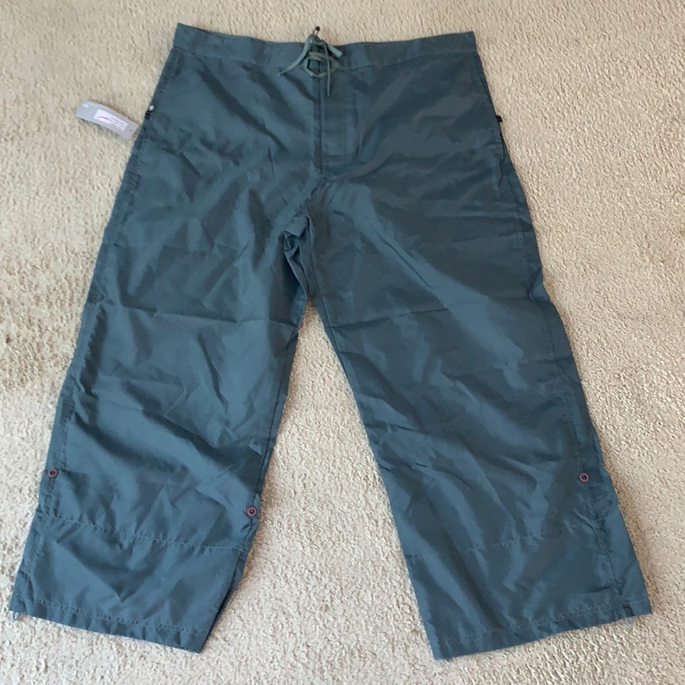 Bloch Ballet Warmup Cropped Parachute Pants NWT